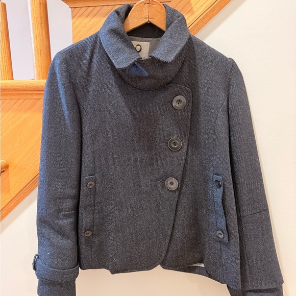Mayle Jackets & Blazers - Malo Heavy Wool Jacket / Coat – Size 6 – Made in Italy